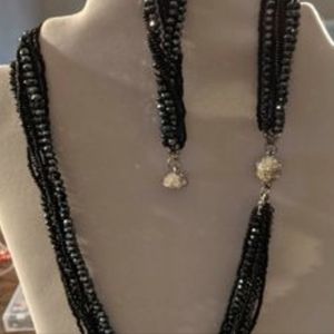 Beaded Necklace/Bracelet Set